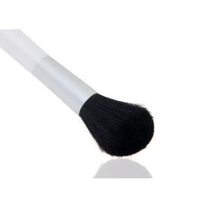 White Synthetic Angled Contour Blush Brush , Single Pro Contouring Makeup
