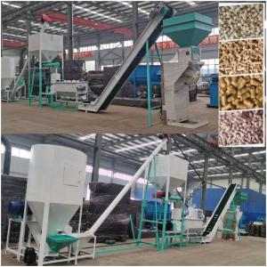 Buy cheap Long Service Customized Pelletizing Processing Line For Animals Feed from wholesalers