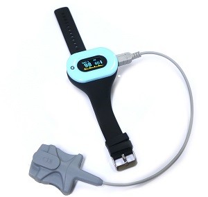 China Portable  Wrist Pulse Oximeter With Low Voltage Alarm And PI Optional Function on sale