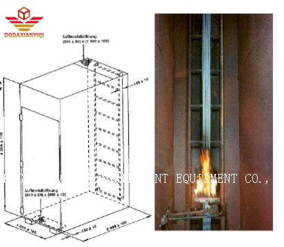 Buy cheap Vertical Flame Spread Testing Equipment Bunched Cable For Surface Flammability 200KG from wholesalers