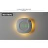 Buy cheap 600MAH 0.3W USB Rechargeable Motion Sensor Light Digital Display Time Clock Magnet Attach from wholesalers