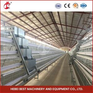 Buy cheap Automatic Chicken Cage Equipment A Frame 4 Tier Layer Cage System Doris Shi from wholesalers