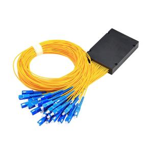 1 In 32 Out PLC Fiber Optic Splitter ABS Box Type with SC/PC Connector for High