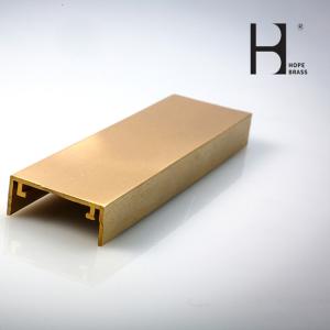 Buy cheap Anodizing Surface 57%Cu U Shaped Metal Channel SGS Certification from wholesalers