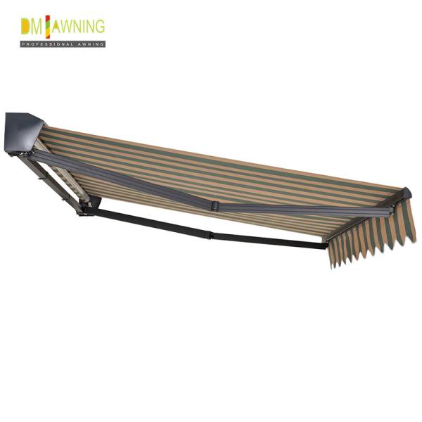 Quality Manual Telescopic Waterproof Retractable Awning Balcony folding arm retractable awnings for sale