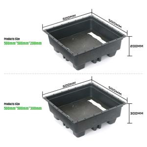 Buy cheap Garden Potential Black Green Roof Tray Functional And Versatile from wholesalers