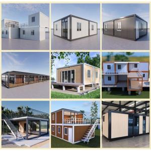 Buy cheap Portable Restaurant Container Homes Foldable Prefab Kits for Modular Stackable Houses from wholesalers