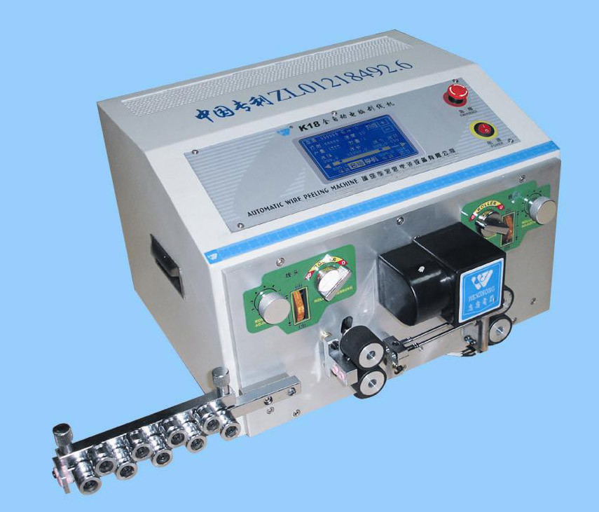 Buy cheap Double Automatic Wire Stripping Machine With Touch Screen Display Mode product