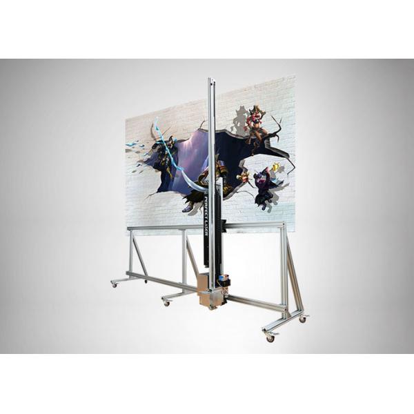 Buy cheap 11.6 Inch Pad Automatic Vertical Wall Printer Machine Colorful 3d Wall Painting Putty Machine With Two Print Heads from wholesalers