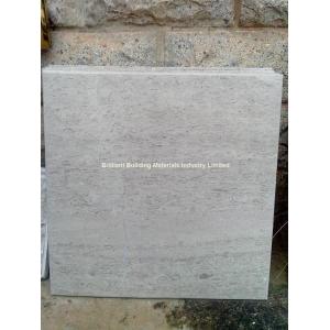 China China White Begonia Marble Tile, China Grey Marble Tile on sale
