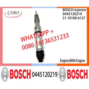Buy cheap BOSCH 0445120219 51101006127 Neutral Fuel Injector Assembly 0445120219 51101006127 For MAN TEMSA from wholesalers