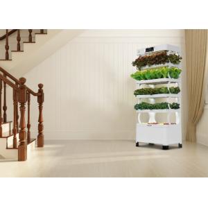 Buy cheap Plant Vegetable Vertical Hydroponics Tower Convenient With LED Grow Light product
