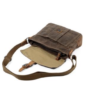 Buy cheap Brown Waterproof Luxury Leather Laptop Briefcase Mens With Handle from wholesalers