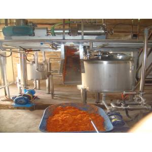 380V 50HZ 2000KG/H SUS304 Fruit Juice Processing Line