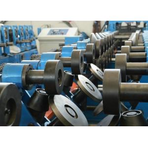 China SGS Z C Profile Roll Forming Machine With Leveling And Hydraulic Punching on sale