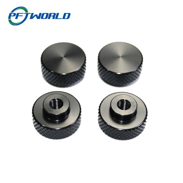 Buy cheap Aluminum surface knurled anodized swivel thread from wholesalers