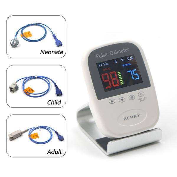 Buy cheap Rechargeable Lithium Battery Pocket Pulse Oximeter With Low / High SpO2 And Pulse Rate Alarm from wholesalers