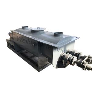 Buy cheap SUS316L 150KGS/Batch CS Vacuum Paddle Dryer Explosion proof from wholesalers