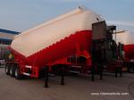 Buy cheap 40T cement bulker triple axle bulk cement silo truck horizontal cement silo - TITAN VEHICLE from wholesalers