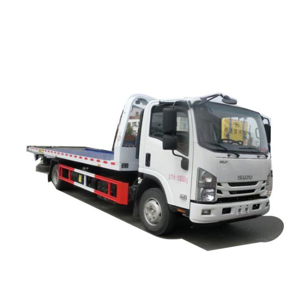 Quality Customized 4X2 ISUZU 5 Tons Tow Trucks Wrecker Truck Flat Bed Truck With High Quality for sale