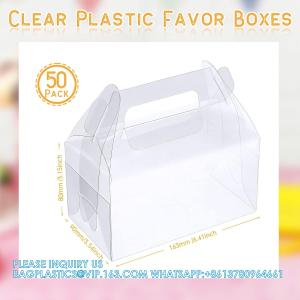Clear Gable Bakery Gift Boxes With Cardboard, Clear Gable Boxes With Cardboard,