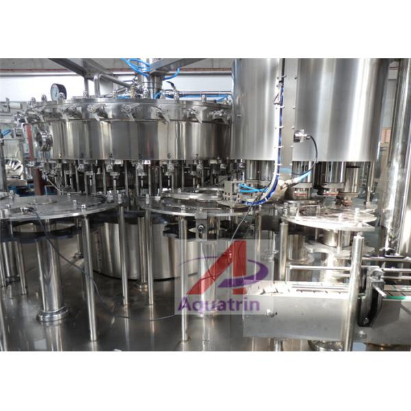 Quality PLC 28000BPH Carbonated Beverage Filling Machine SUS304 Capping for sale