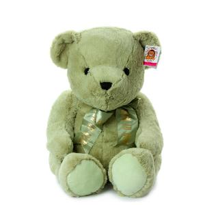 China plush teddy bear big cuddle Tied teddy bear on sale
