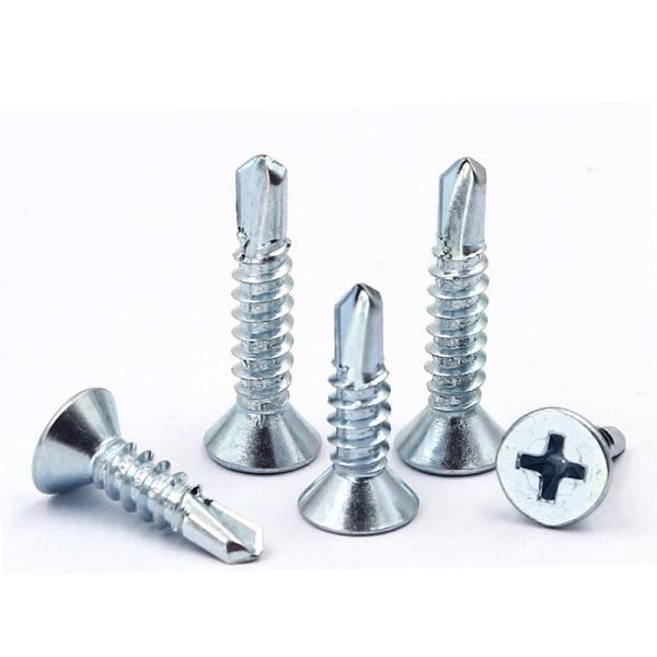 Buy cheap Metric Zinc Finish Countersunk Head Cross Self Drilling Screw for Fastener Suppliers from wholesalers