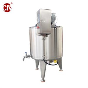 Buy cheap Homogenizer Pasteurized Yogurt Fermentation Tank with Vertical Cold Refrigeration from wholesalers
