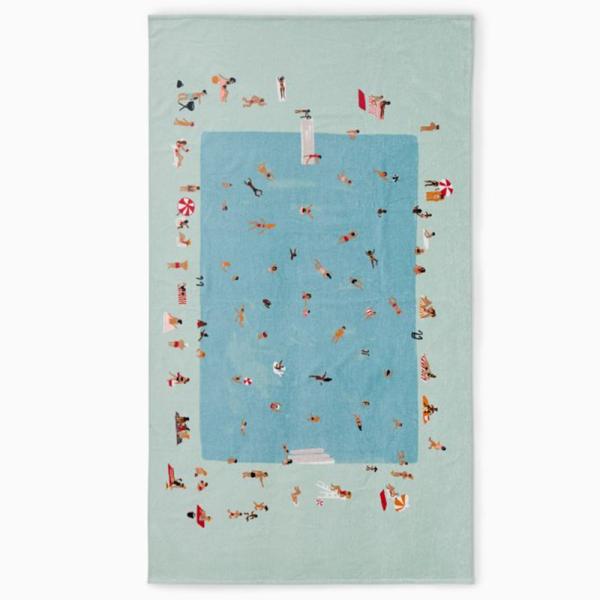 Quality Custom Cotton Towel with Embroidery for Gifts | Luxury Quick-Dry Towel for Beach, Pool & Vacation with Custom Initials for sale