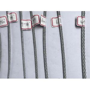 Buy cheap 6X36 Galvanized Ungalvanized 6X36ws Iwrc Steel Wire Rope Cable for Harsh Environments from wholesalers