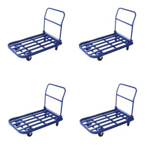 Buy cheap 120x66cm 1100lbs Capacity Foldable Platform Trolley With Tube Steel from wholesalers