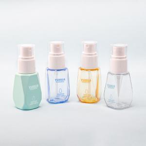 Buy cheap Sunscreen Spray Clear PET Plastic Spray Bottle for Moisturizing Benefits from wholesalers