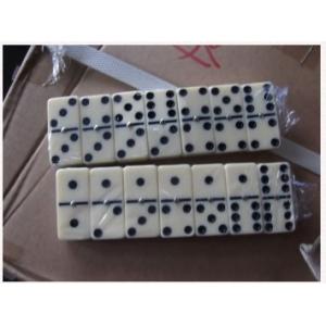 Domino set, Material Melamine , Total 28pcs, double six, packaged in PVC box,
