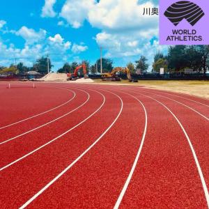 Buy cheap IAAF Approved Shock-Absorbent EPDM Rubber Flooring for Running Track for running Professional and Recreational Use from wholesalers