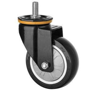 Buy cheap 5 Inch Medium Duty PU Caster With Threaded Stem from wholesalers