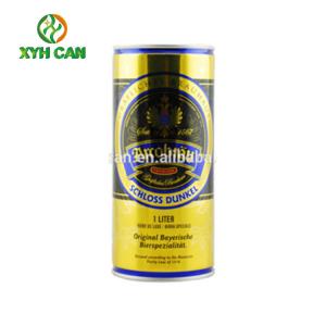 Buy cheap Round Tin Cans for 1000ml Beer Tin Containers Empty Tins Water Bottles For Fresh Beer Packaging from wholesalers