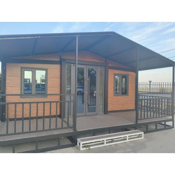 Buy cheap Fireproof Prefab Folding House with PVC Sliding Window from wholesalers
