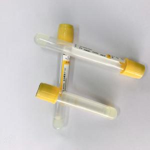 Buy cheap Disposable Gel And Clot Activator Tube For Emergency Serum Biochemical Test from wholesalers