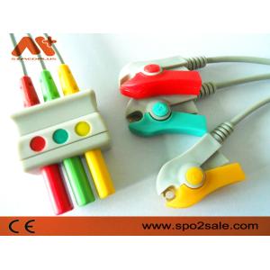 Buy cheap Draeger Compatible 3 Lead Clip ECG Leadwire - MP03411 product
