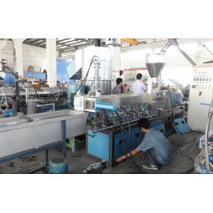 Buy cheap Customized Double screw Masterbatch Plastic compounding line with modular structure from wholesalers