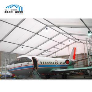 Buy cheap 20m Luxury Temporary Warehouse Marquee Aircraft Hangar Sandwich Hard Walls from wholesalers