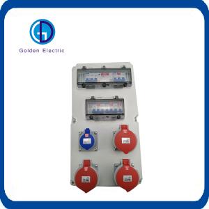 Buy cheap Portable Combination Distribution Box with Industrial Socket Customized and Waterproof from wholesalers