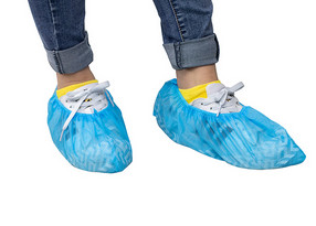 Buy cheap Breathable Disposable Boot Covers , Impervious Medical Disposable Shoe Booties from wholesalers