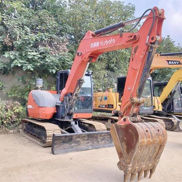 Original KUBOTA 8 Ton Excavator KX185-3 with Air Condition Cab and Hydraulic Pump