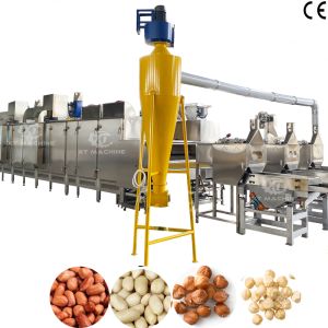 Buy cheap Customizable PLC Controlled Roasted Peanut Blanching Machine for High Capacity Production from wholesalers
