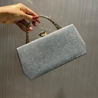Buy cheap Vintage Style Hasp Women Handbag adorned with Designer Highlight Sequins Leather product