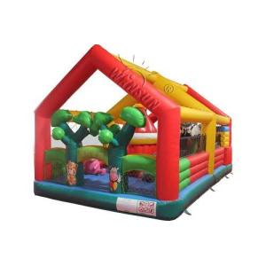 Buy cheap Forest Style Inflatable Fun City , Customized Size Blow Up Fun House from wholesalers