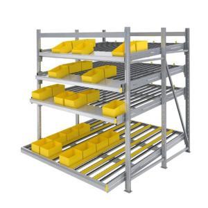 Buy cheap Industrial Adjustable Lane Gravity Racking System With Interchangeable Roller from wholesalers