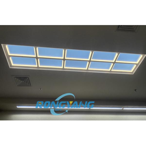 Buy cheap Ultra-Slim 36mm Smart Sky Panel Light 160W Seamless Ambient Glow LED Skylight Panel from wholesalers